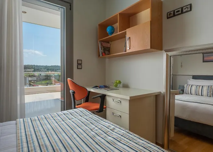 Sea Wind Luxury With Private Heated Pool Kassandra Halkidiki Βίλα Néa Fókaia